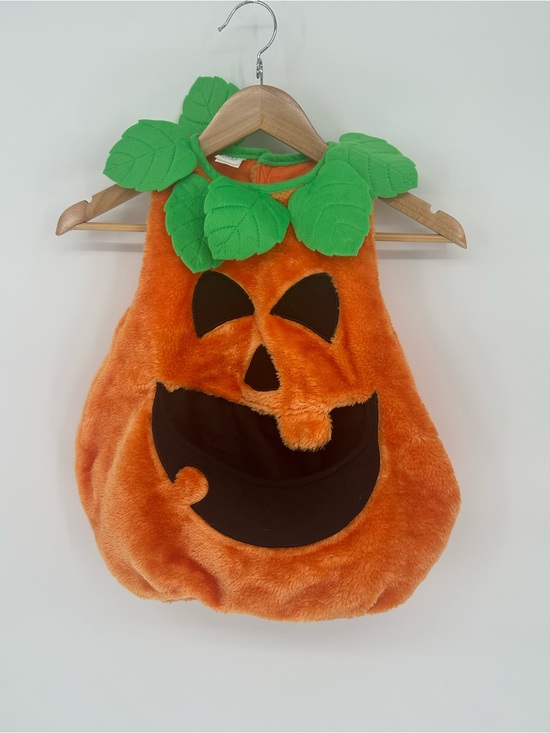 Spooktacular Creations Other - Unisex Toddler Child 3T Plush Pumpkin Feed Me Halloween Costume